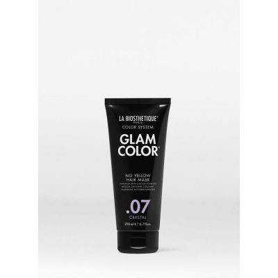 La Biosthetique Glam Color Advanced .07 Crystal 200ml est un masque pigmenté utilisé pour contrer les reflets jaunes et protège contre les UV.