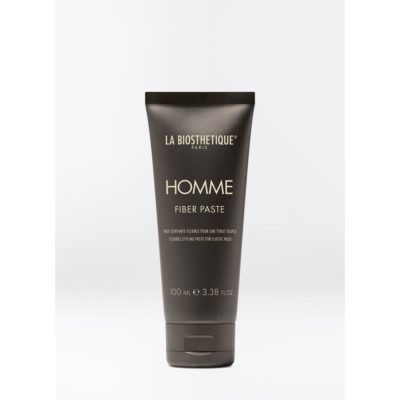 La Biosthétique Homme Fiber Paste fini mat est une fibre coiffante pour une tenue flexible et souple pour former et définir.