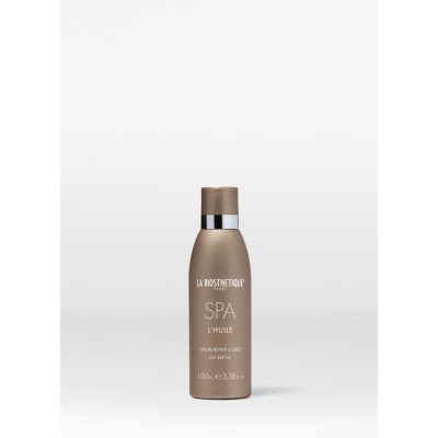 Spa L'huile riche pour le corps 100mL La Biosthetique, douce et veloutée revitalise la peau avec ses lipides végétaux de haute qualité.