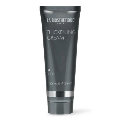 Thickening Cream, pour des cheveux visiblement plus volumineux. Fortifie les cheveux même les plus fins. A des propriétés antistatiques