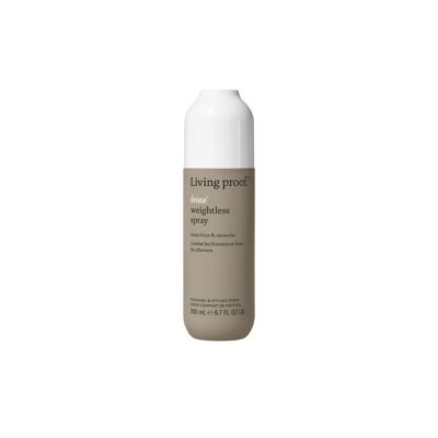 Living Proof No Frizz Weightless Spray 200mL est un bloqueur d'humidité qui lisse et diminue les frisottis.