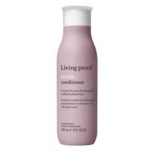 Living Proof Restore Conditioner 236 ml est un revitalisant réparateur pour cheveux secs et abîmés. Sans sulfates ni parabens.