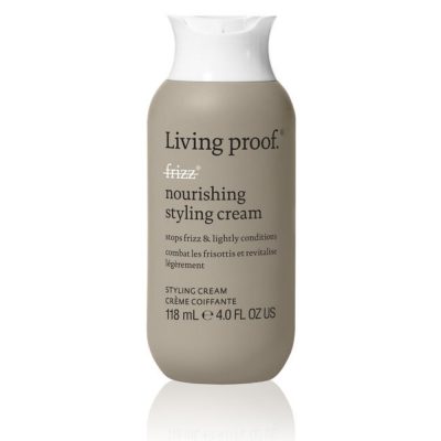 Living Proof No frizz nourishing styling cream, Une crème coiffante qui lisse, revitalise et élimine les frisottis en bloquant l'humidité sans alourdir les cheveux.