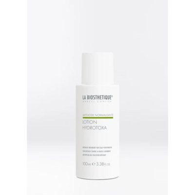 Lotion Hydrotoxa Methode Normalisante apaise les cuirs chevelus humides, stoppe les effets négatifs de la sécrétion de transpiration.
