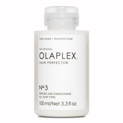 Olaplex N.3 Hair perfector Un traitement concentré qui renforce les cheveux de l'intérieur, réduit les cassures et améliore leur apparence et leur toucher