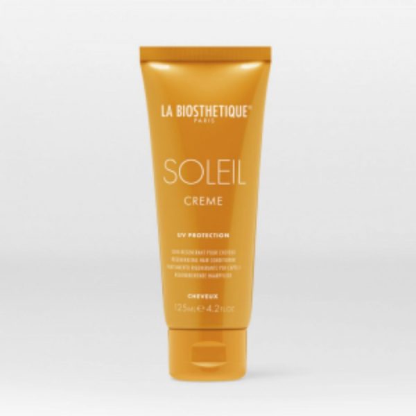Crème Soleil UV Protection La Biosthetique Soin après-soleil intensif et régénérant 2 en 1 pour les cheveux exposé au soleil.