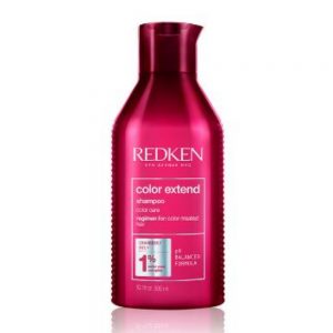 Shampoing color extend Redken est un soin pour cheveux colorés. Avec de l'huile de canneberge et une formule de PH balancé.