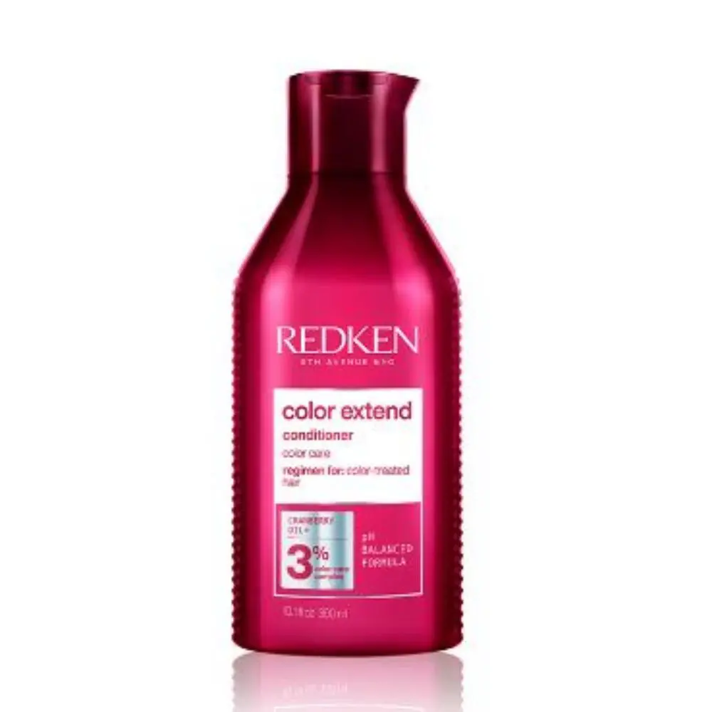Après-Shampoing color extend Redken est un soin pour les cheveux colorés. Avec de l'huile de canneberge et une formule de PH balancé.