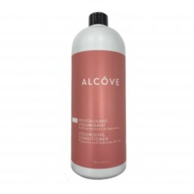 Revitalisant volumisant Oligo Alcove. Enrichi de la Microcapsule Réparatrice (extraits de semence d'oeillette et d'huile d'avocat) procure du volume.