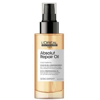 L'Oréal Absolut Repair Oil Huile 10-en-1 sans rinçage 90ml