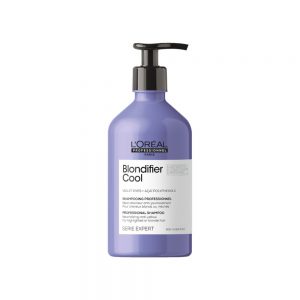 L'Oréal Blondifier Cool Shampoing Neutralisateur anti-jaunissement nettoie en douceur, nourrit, illumine et ravive les tons froids du cheveu