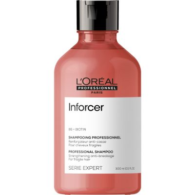 L'Oréal Shampoing Inforcer 300ml Serie Expert est un shampoing réparateur qui a été spécialement développé pour les personnes aux cheveux faibles et frag