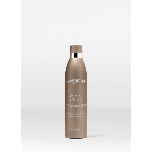 SPA Le Shampoing doux usage quotidien 250mL La Biosthetique, procure une sensation de cheveux légers et aérés et une brillance éclatante