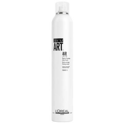 TECNI ART Air Fix permet une tenue extra-forte, longue durée et à séchage rapide sans croustillant, un must pour le garder serré.