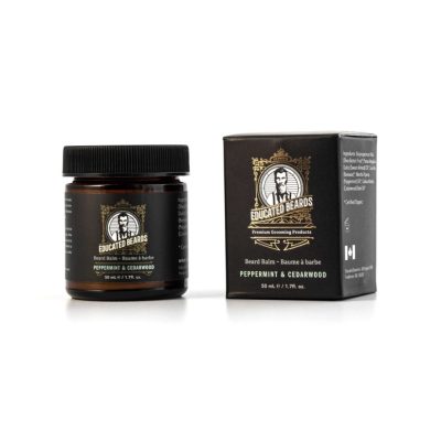 Baume à Barbe Peppermint&Cedarwood Utilisez ce baume pour apprivoiser et dresser même la barbe la plus rebelle.