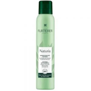 Naturia shampoing sec invisible rafraîchit les cheveux entre les shampoings. Les cheveux sont volumisés tout en conservant du mouvement.