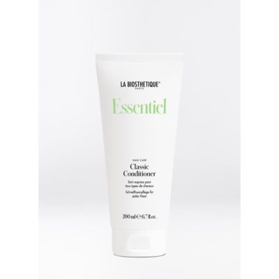 Revitalisant Essentiel Classique, soin capillaire express pour tous types de cheveux. laisser agir 2 à 3 minutes avant de rincer abondamment.