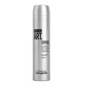 Spray Poudré Texturisant mat ajoute de l'adhérence et de la texture aux coiffures naturelles et désordonnées qui nécessitent du volume.