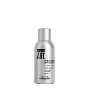 L'Oréal Tecni.Art Spray Constructor est un spray thermofixant qui protège les cheveux des outils chauds et aide à fixer les boucles et les ondulations.