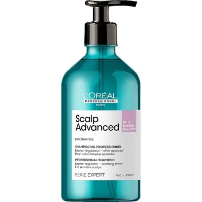 L'ORÉAL Shampoing dermo-régulateur un gel léger qui nettoie en douceur tout en apaisant et calmant les cuirs chevelus sensibles. Les cheveux sont doux, éclatants et hydratés.