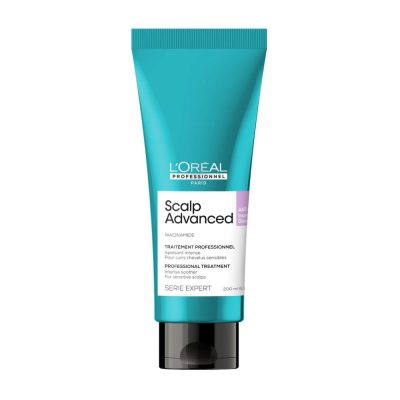 L'ORÉAL Traitement apaisant intense calme instantanément les inconforts du cuir chevelu, laissant les cheveux hydratés, doux et démêlés. Non alourdissant.