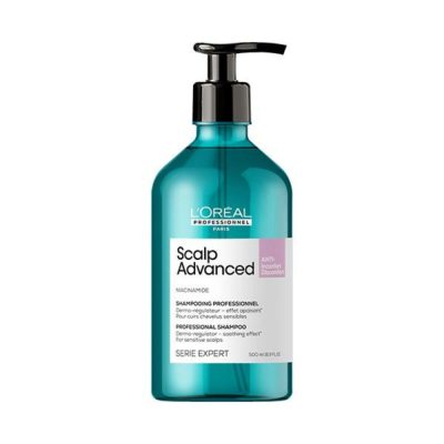 L'ORÉAL Scalp Advanced Shampoing dermo-régulateur a été spécifiquement conçu pour les cuirs chevelus sensibles qui sont sujets aux démangeaisons.