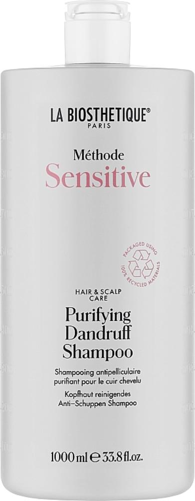 La Biosthetique Shampoing purifiant antipelliculaire et apaisant Dermosthétique nettoie en douceur les cheveux et le cuir chevelu, et élimine jusqu'à 100 % des pellicules visibles et prévient leur réapparition.